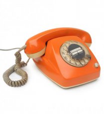 ELEK-089 Telefoon oranje