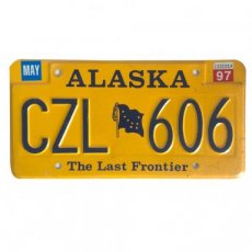 Nummerplaat Alaska