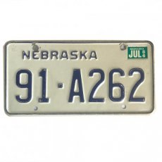 MC-95 Nummerplaat Nebraska