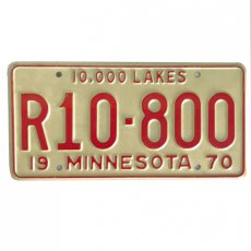 MC-129 Nummerplaat Minnesota