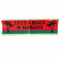 STICK-299 Life's a beach in Barbados
