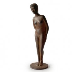 Bronze figurine nude