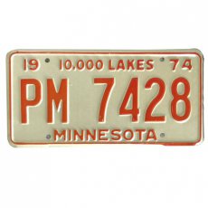MC-149 Nummerplaat Minnesota