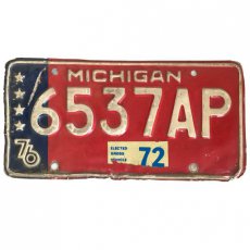 MC-150 Nummerplaat Michigan
