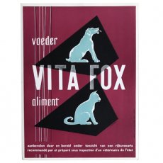 POSTER-071 Reclame Vita Fox