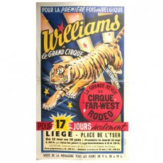 Circus poster Liège