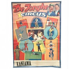 POSTER-142 Circus poster De Jonghe