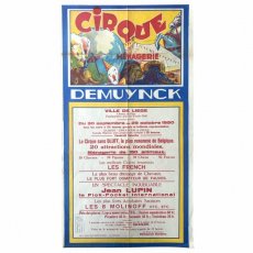 POSTER-160 Poster circus Demuynck