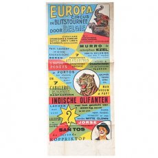 Circus affiche 'Europa'
