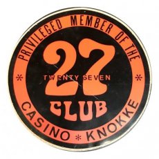 STICK-196 27 club Knokke