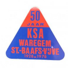 STICK-219 KSA Waregem - 50 jaar